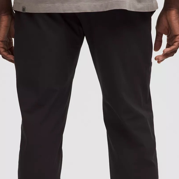New W/ Tags! Men's Lululemon ABC Jogger Warpstreme Black Athletic Pants - Picture 2 of 7